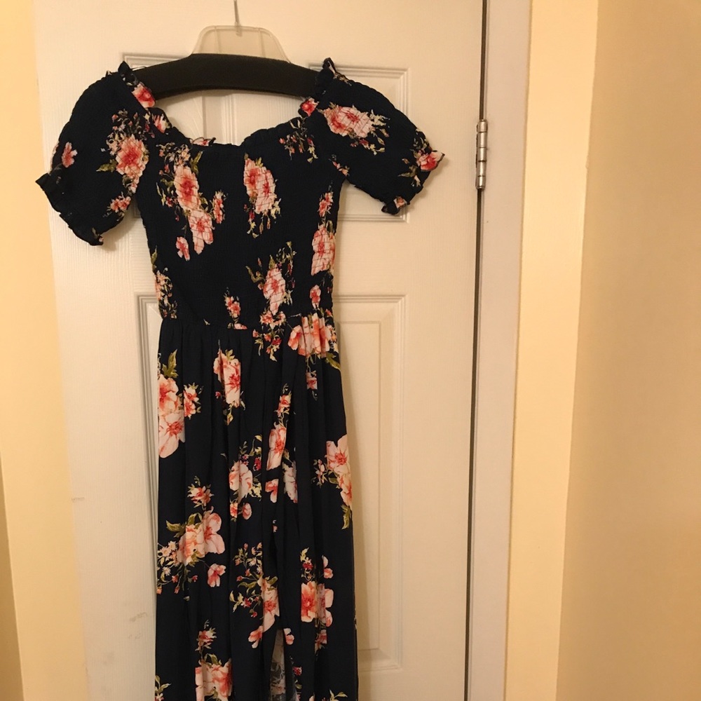 Off the shoulder dress